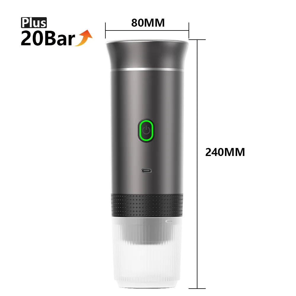 PortaBru™ - Portable Espresso Maker