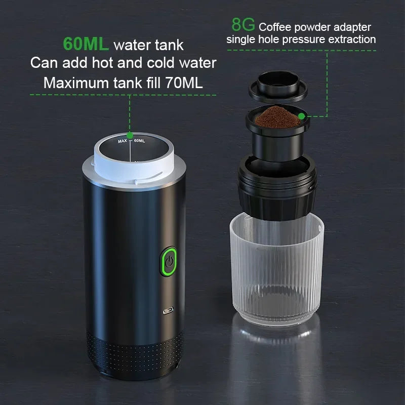 PortaBru™ - Portable Espresso Maker